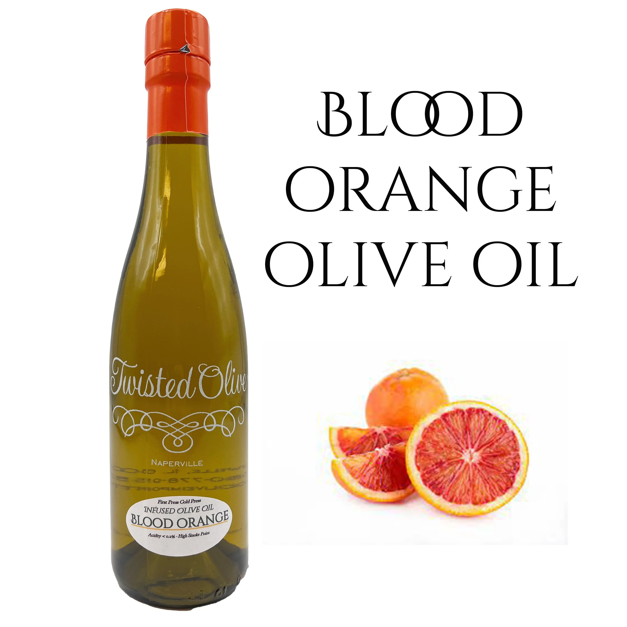 Blood Orange Extra Virgin Olive Oil 5oz-12.7oz — Twisted Olive Imports